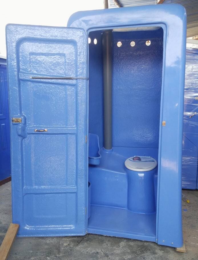 Baño Taza Móvil Ovalada